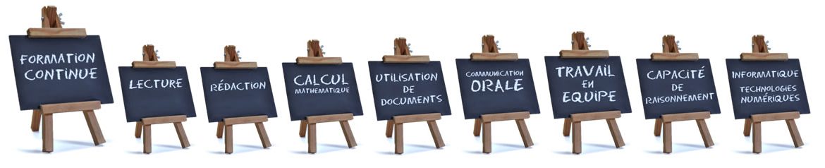 LES 8 COMPÉTENCES ESSENTIELLES POUR APPRENDRE, TRAVAILLER & VIVRE